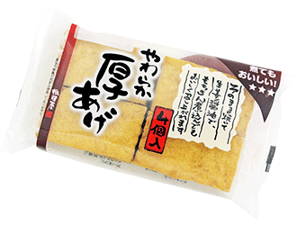 やわらか厚あげ 4個
