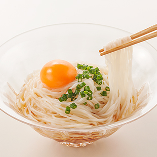 たんぱく質のとれる とうふそうめん【めんつゆ】イメージ