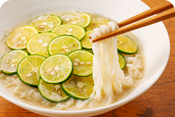 とうふ麺 すだち冷麺イメージ